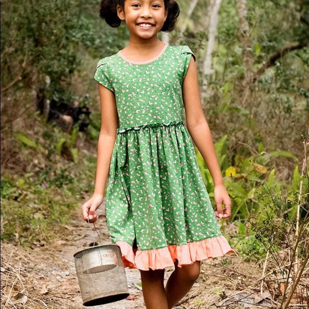 Matilda Jane Just Us Girls Dress 8 NWOT